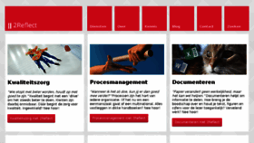 What 2reflect.nl website looked like in 2017 (6 years ago)