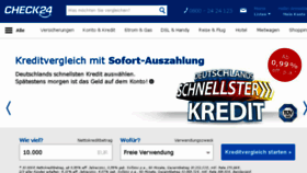What 24.de website looked like in 2017 (6 years ago)