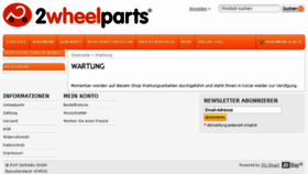 What 2wheelparts.de website looked like in 2017 (6 years ago)