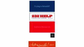 What 232-help.org website looked like in 2017 (6 years ago)