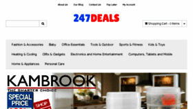 What 247deals.com.au website looked like in 2017 (6 years ago)