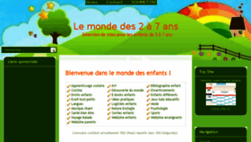 What 2a7.fr website looked like in 2017 (6 years ago)
