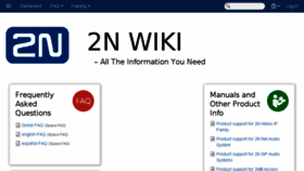 What 2nwiki.2n.cz website looked like in 2017 (6 years ago)