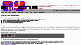 What 2mydns.com website looked like in 2011 (13 years ago)