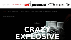 What 24segons.es website looked like in 2017 (6 years ago)