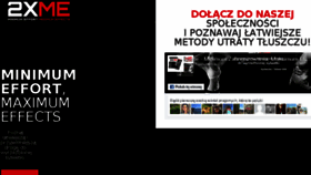 What 2xme.pl website looked like in 2017 (6 years ago)