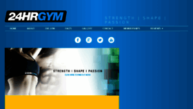 What 24hrgym.co.uk website looked like in 2017 (6 years ago)