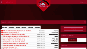 What 24hlamdep.net website looked like in 2018 (6 years ago)