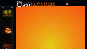 What 247klondike.com website looked like in 2018 (6 years ago)