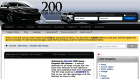 What 200forums.com website looked like in 2018 (5 years ago)