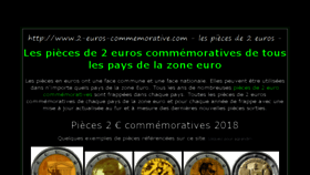 What 2-euros-commemorative.com website looked like in 2018 (5 years ago)