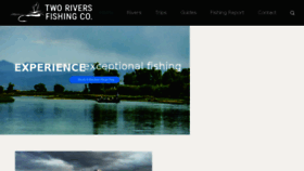 What 2rivers.net website looked like in 2018 (6 years ago)