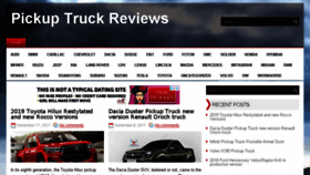 What 2017pickuptruck.com website looked like in 2018 (5 years ago)