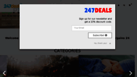 What 247deals.com.au website looked like in 2018 (5 years ago)