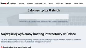 What 2bis.pl website looked like in 2018 (5 years ago)
