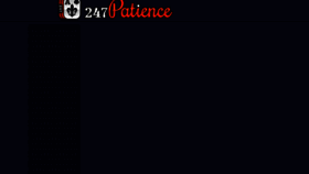What 247patience.com website looked like in 2018 (5 years ago)