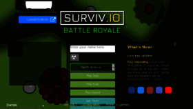 What 2dbattleroyale.com website looked like in 2018 (5 years ago)