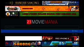 What 21moviemania.club website looked like in 2018 (5 years ago)