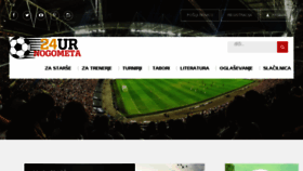What 24ur-nogomet.com website looked like in 2018 (5 years ago)