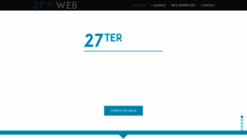 What 27terweb.com website looked like in 2018 (5 years ago)