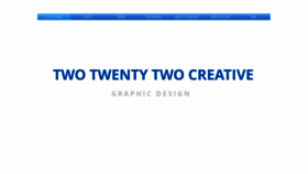 What 222creative.com website looked like in 2018 (5 years ago)