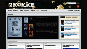 What 2kokice.com website looked like in 2018 (5 years ago)