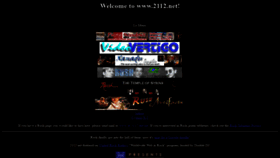 What 2112.net website looked like in 2018 (5 years ago)