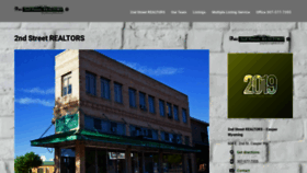 What 2ndstreet-realtors.com website looked like in 2019 (5 years ago)