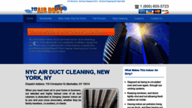 What 212airduct.com website looked like in 2019 (5 years ago)
