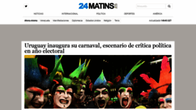 What 24matins.es website looked like in 2019 (5 years ago)