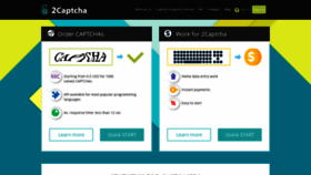 What 2captcha.com website looked like in 2019 (5 years ago)