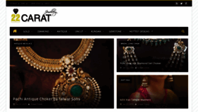 What 22caratjewellery.com website looked like in 2019 (5 years ago)