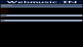 What 27.webmusic.in website looked like in 2019 (5 years ago)