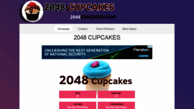 What 2048cupcakes.com website looked like in 2019 (5 years ago)