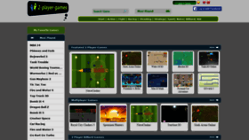 What 2-player-games.com website looked like in 2019 (4 years ago)