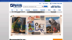 What 24parrot.com website looked like in 2019 (4 years ago)