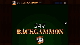 What 247backgammon.org website looked like in 2019 (4 years ago)