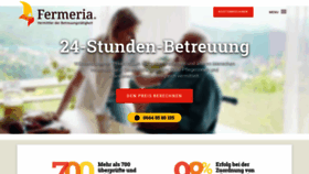 What 24stundenpflegeat.at website looked like in 2019 (4 years ago)