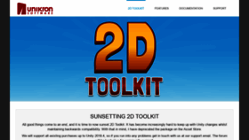 What 2dtoolkit.com website looked like in 2019 (6 years ago)