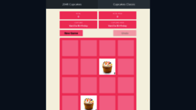 What 2048cupcakes.net website looked like in 2019 (4 years ago)