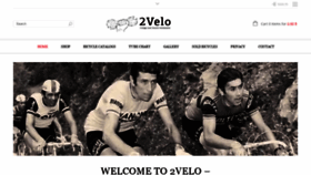 What 2velo.com website looked like in 2019 (4 years ago)