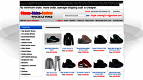 What 2018shoes.com website looked like in 2019 (4 years ago)