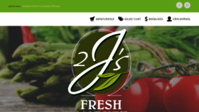 What 2jsfreshmarket.com website looked like in 2019 (4 years ago)