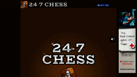 What 247chess.com website looked like in 2019 (4 years ago)