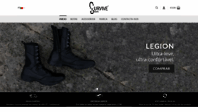 What 2surviveboots.com website looked like in 2019 (4 years ago)