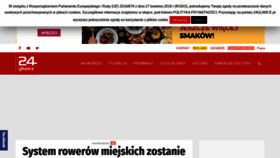 What 24gliwice.pl website looked like in 2019 (6 years ago)