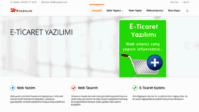 What 2nyazilim.com website looked like in 2019 (4 years ago)