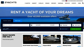 What 2yachts.com website looked like in 2019 (4 years ago)