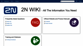 What 2nwiki.2n.cz website looked like in 2019 (4 years ago)