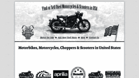 What 2040motos.com website looked like in 2019 (4 years ago)